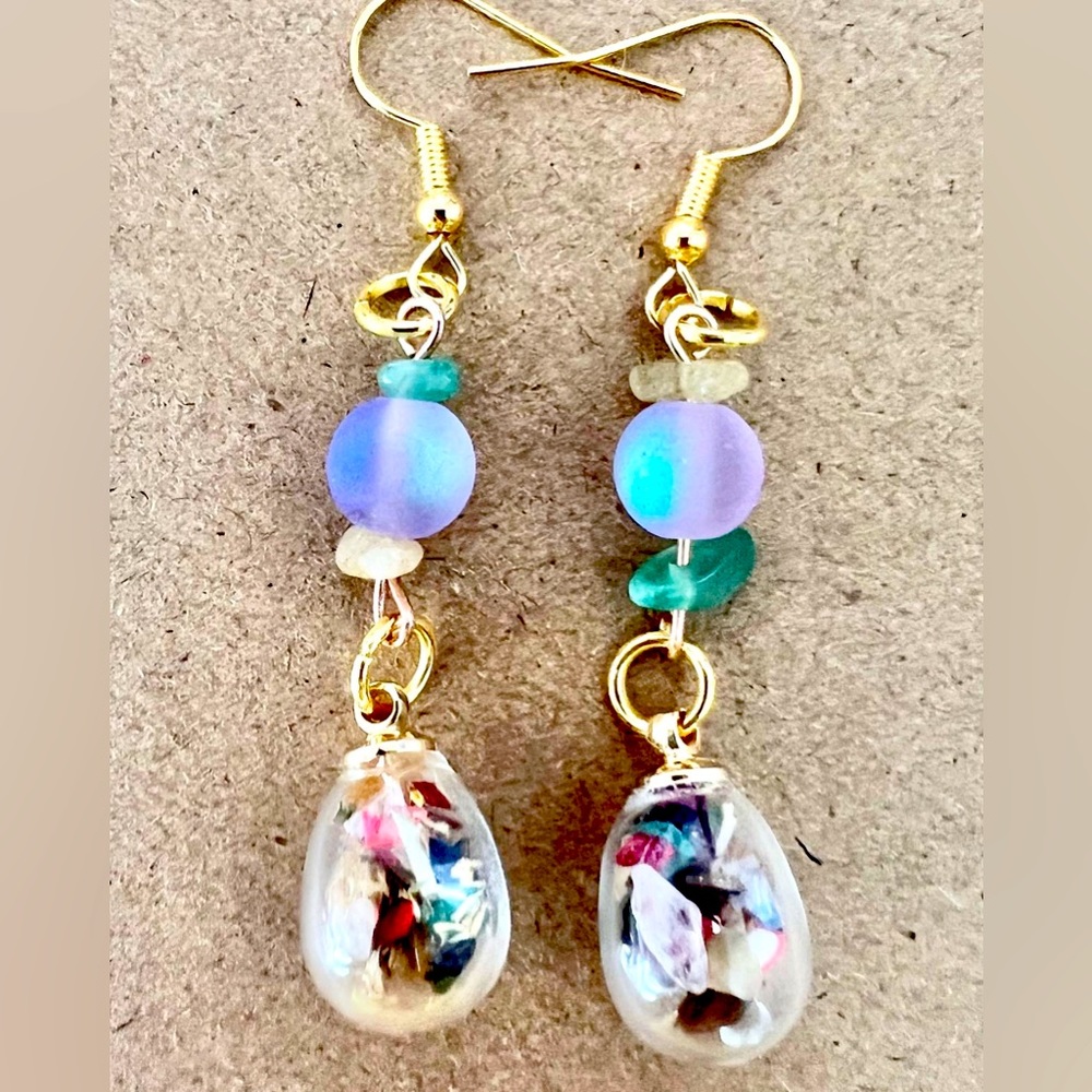 Fall Inspired Gold Earrings